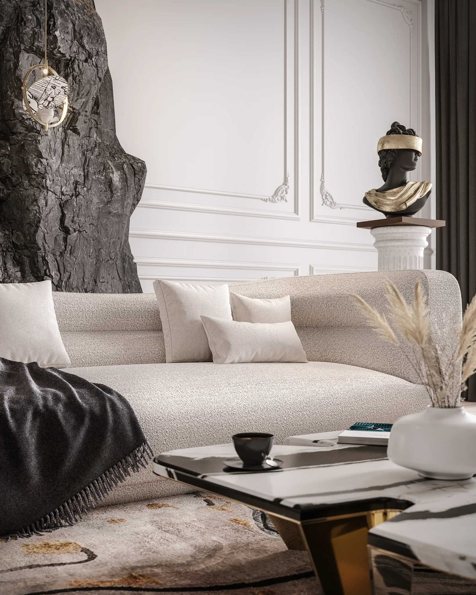 Artisan crafting furniture